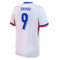 Fotbalové Dres Francie Olivier Giroud #9 Venkovní ME 2024 Krátký Rukáv